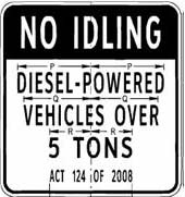 idling sign
