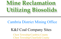 Mine Reclamation Utilizing Biosolids GIF