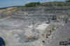 A limestone and dolomite quarry in the Epler/Jacksonburg formations. 