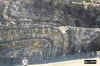 Recumbent folds and overturned strata exposed in a limestone/dolomite quarry in Whitehall, Lehigh County.