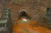An abandoned mine drainage tunnel  average flow is 1200 gpm.