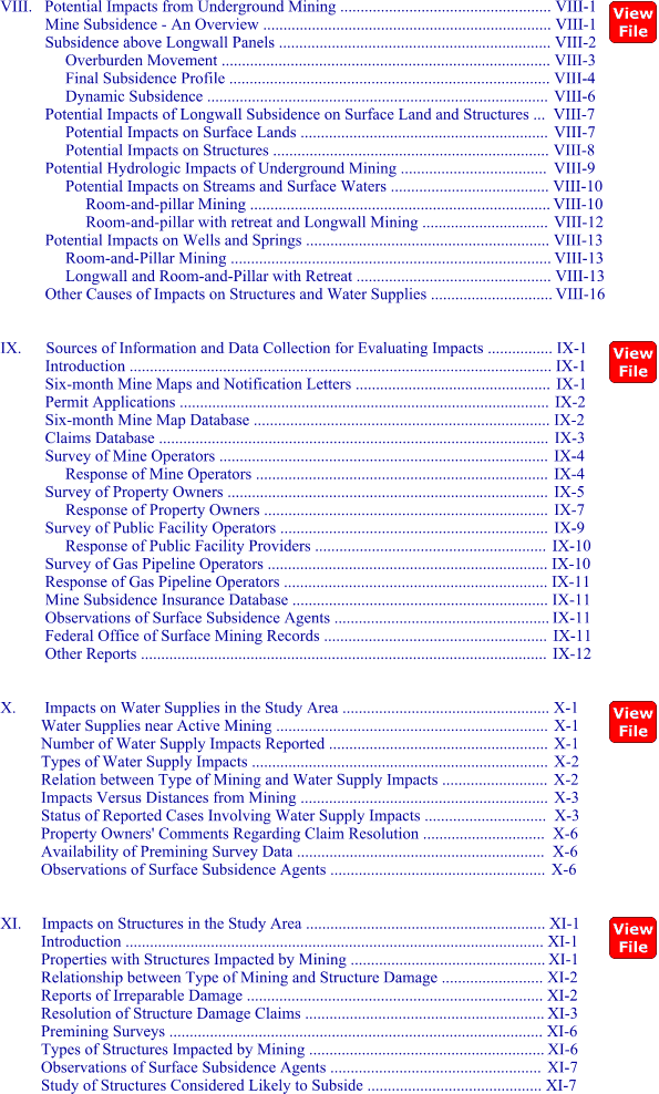 HTML Table of Contents - Page 2