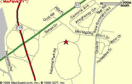 Map to Cambria Office